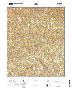 Cataula 2020 topographic map thumbnail