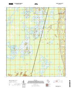 Chesser Island 2020 topographic map thumbnail