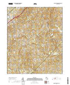 Chestnut Mountain 2020 topographic map thumbnail