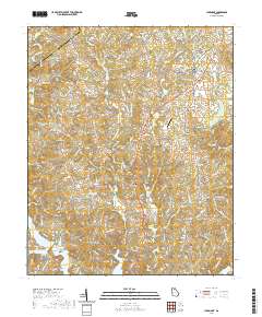 Clermont 2020 topographic map thumbnail