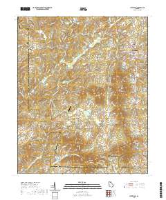 Cleveland 2020 topographic map thumbnail