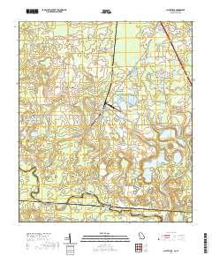 Clyattville 2020 topographic map thumbnail