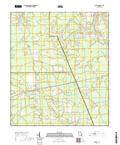 Cogdell 2020 topographic map thumbnail