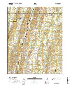 Cohutta 2020 topographic map thumbnail