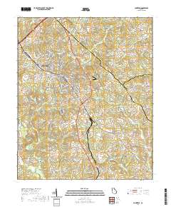 Commerce 2020 topographic map thumbnail