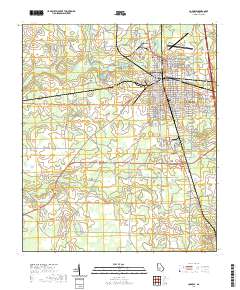 Cordele 2020 topographic map thumbnail