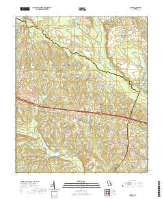 Covena 2020 topographic map thumbnail