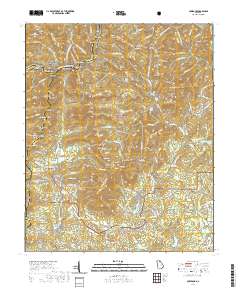Cowrock 2020 topographic map thumbnail