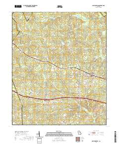 Crawfordville 2020 topographic map thumbnail