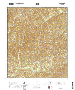 Culloden 2020 topographic map thumbnail