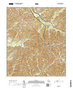 Cusseta 2020 topographic map thumbnail