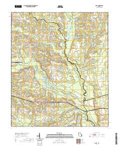 Daisy 2020 topographic map thumbnail