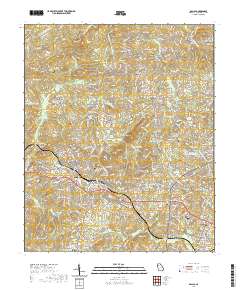 Dallas 2020 topographic map thumbnail