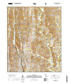 Dalton North 2020 topographic map thumbnail