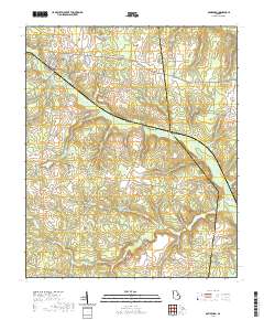 Davisboro 2020 topographic map thumbnail