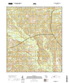 Davisboro SE 2020 topographic map thumbnail