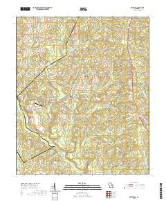 Dellwood 2020 topographic map thumbnail
