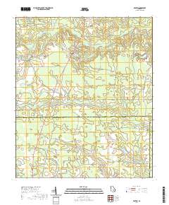 Denton 2020 topographic map thumbnail