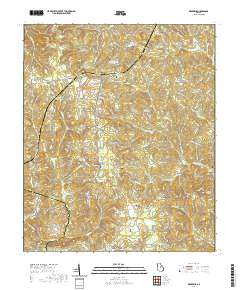Devereux 2020 topographic map thumbnail