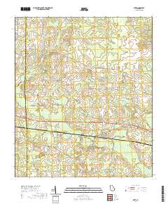 Dixie 2020 topographic map thumbnail