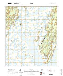 Doboy Sound 2020 topographic map thumbnail