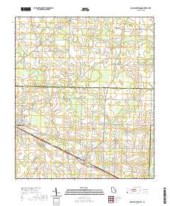 Donalsonville East 2020 topographic map thumbnail