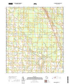 Donalsonville NE 2020 topographic map thumbnail