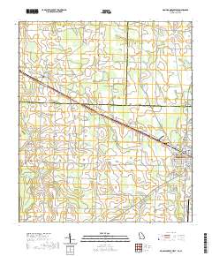 Donalsonville West 2020 topographic map thumbnail
