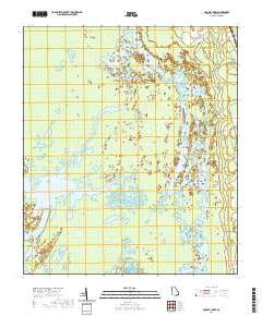 Double Lakes 2020 topographic map thumbnail
