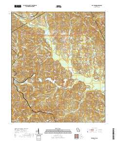 Dry Branch 2020 topographic map thumbnail