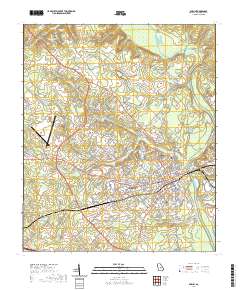 Dublin 2020 topographic map thumbnail