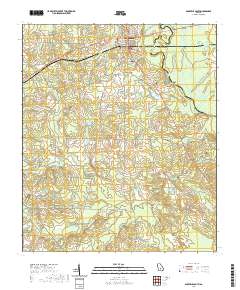 Abbeville South 2020 topographic map thumbnail