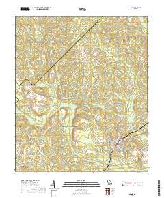 Alamo 2020 topographic map thumbnail