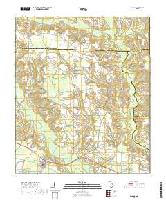 Alapaha 2020 topographic map thumbnail