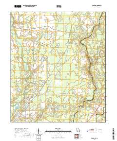 Albany NE 2020 topographic map thumbnail