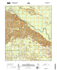 Altamaha SE 2020 topographic map thumbnail