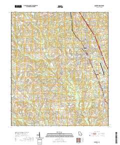 Ashburn 2020 topographic map thumbnail