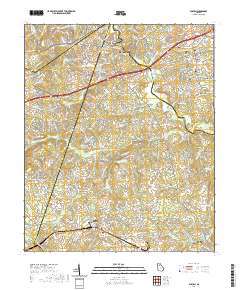 Auburn 2020 topographic map thumbnail