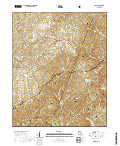 Ayersville 2020 topographic map thumbnail