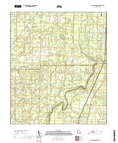 Baconton North 2020 topographic map thumbnail