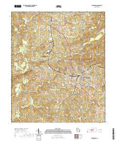Barnesville 2020 topographic map thumbnail