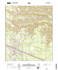 Baxley 2020 topographic map thumbnail