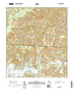Beachton 2020 topographic map thumbnail