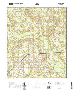 Bellevue 2020 topographic map thumbnail