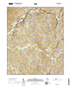 Ben Hill 2020 topographic map thumbnail