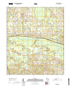 Birdsville 2020 topographic map thumbnail