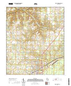 Blakely North 2020 topographic map thumbnail