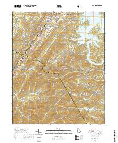 Blue Ridge 2020 topographic map thumbnail