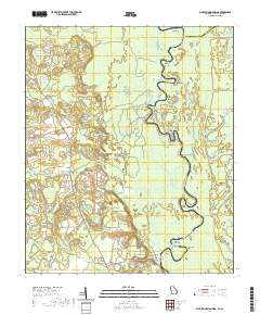 Blue Springs Landing 2020 topographic map thumbnail
