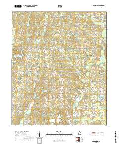 Bowdon East 2020 topographic map thumbnail